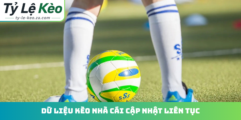 Dữ liệu kèo nhà cái cập nhật liên tục