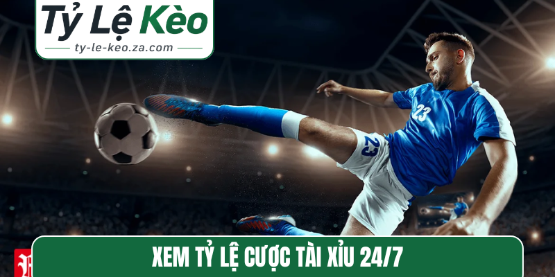 Xem tỷ lệ cược tài xỉu 24/7